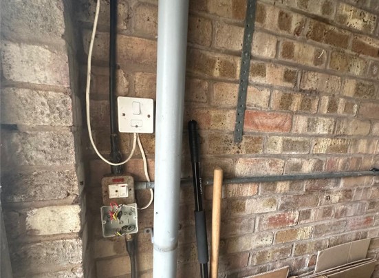 Garage Lighting Upgrade in Stilton – Replacing Old Fluorescent Lights with LED Battens