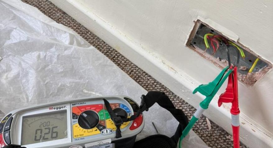 EICR testing and inspection in Yaxley