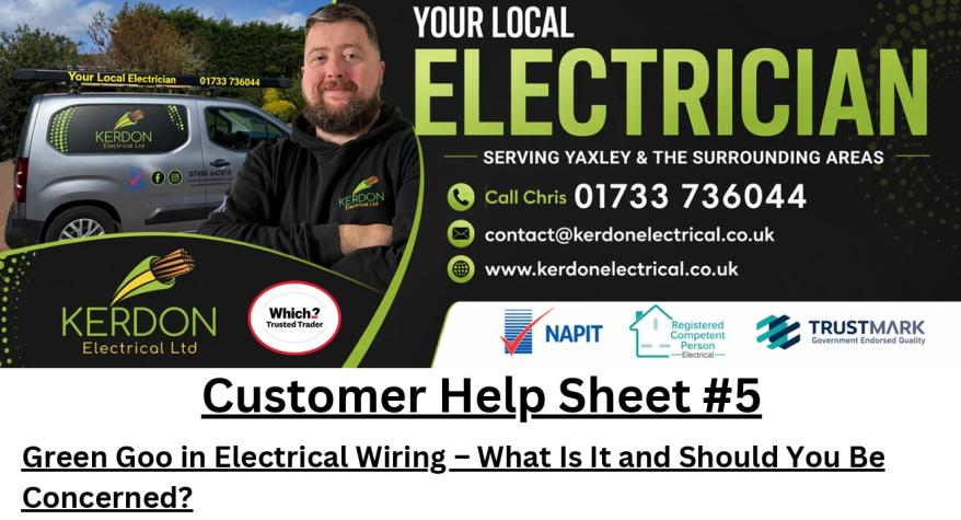 Green Goo in Electrical Wiring – What Is It and Should You Be Concerned?