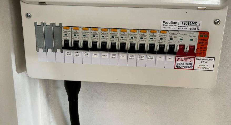 Fuseboard Upgrades Kerdon Electrical Ltd Yaxley