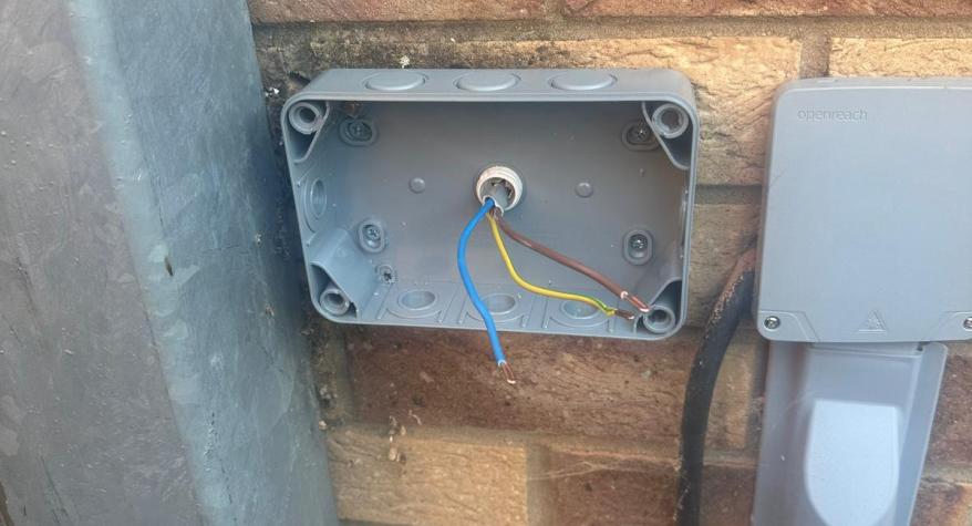 Outdoor Socket Replacement in Yaxley