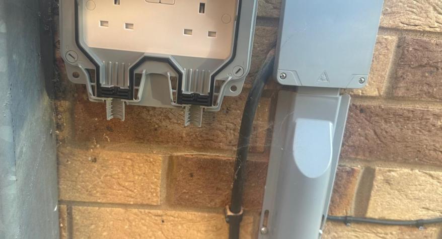 Outdoor Socket Replacement in Yaxley